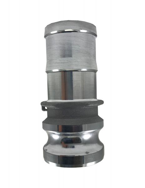 E-150-ALUMINUM | Part E - Adapter - 1-1/2" Male Adapter x 1-1/2" Hose Shank, Aluminum