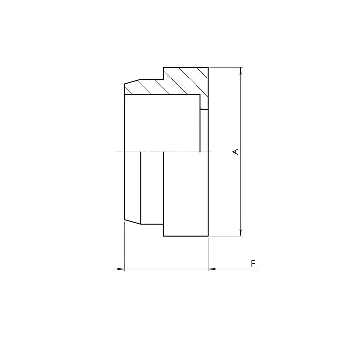 FS0319-16 | 16 FS Sleeve (not plated for brazing), Carbon Steel