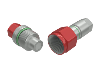 FSI-BOP-CC-16-16C-NPT | FSI series high pressure screw together, BOP certified, Color Code Band system, 1" coupling body x 1" female NPT threads - HTX Fluid Power