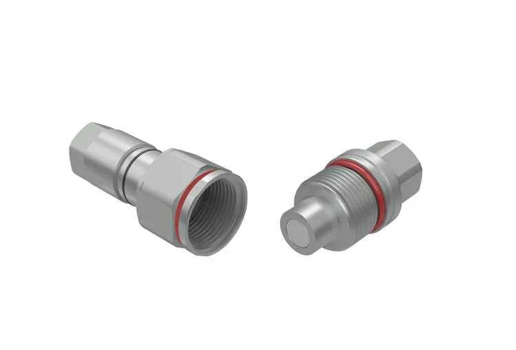 FSI series coupling, high pressure screw together, 3/8" Coupling body x 3/4" UNF SAE threads. Color Code System