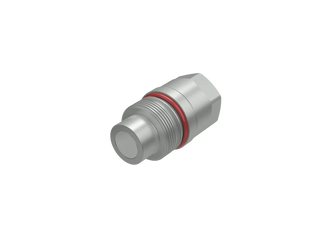 FSI-LS-12-12C-NPT | FSI-series coupling with wire locking sleeve and pin, 3/4" coupling body x 3/4" female NPT - HTX Fluid Power