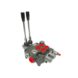HCV 2x13 | 2 spool x 13 GPM hydraulic control valve - HTX Fluid Power