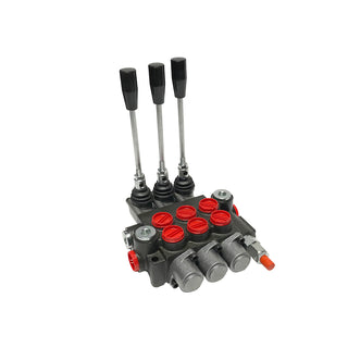 HCV 3x13 | 3 spool x 13 GPM hydraulic control valve - HTX Fluid Power