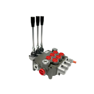 HCV 3x21 | 3 spool x 21 GPM hydraulic control valve - HTX Fluid Power