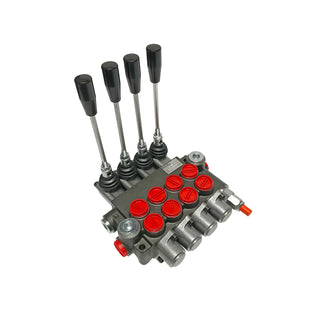 HCV 4x13 | 4 spool x 13 GPM hydraulic control valve - HTX Fluid Power