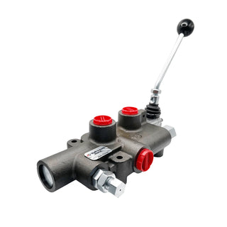 HCV-LSS 1x21 | 1 spool x 21 GPM hydraulic log splitter control valve - HTX Fluid Power