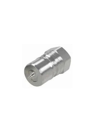 HNV-SS316-04-04N-NPT-V | 1/4" ISO B Nipple 316SS w/ NPT Female Threads - HTX Fluid Power