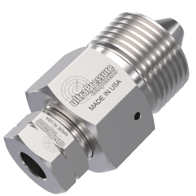 5406-4H6H | 1/4" HP Female x 3/8" HP Male, Stainless Steel - 60K psi
