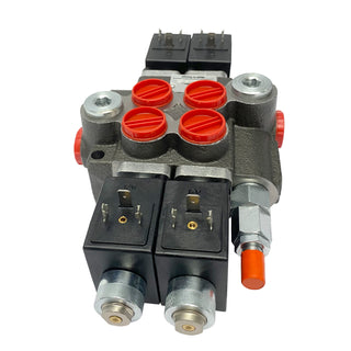 HCV-S 2x13 | 2 spool x 13 GPM solenoid hydraulic control valve
