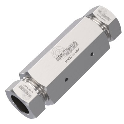 9/16" MP Female x 9/16" MP Female, Stainless Steel - 20K psi