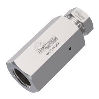 5000-2N9M | 1/8" Female NPT x 9/16" MP Female, Stainless Steel - 15K psi - HTX Fluid Power