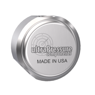 1/2" Female NPT 45 Elbow, Stainless Steel - 15K psi