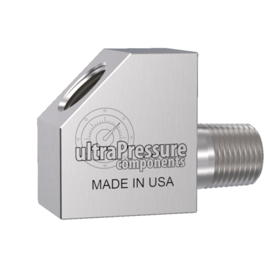 5503F-4N4N | 1/4" Male NPT x 1/4" Female NPT 45, Stainless Steel - 15K psi