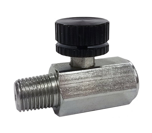 NSAB-BN-S-N | Gauge Snubber, Connection: SAE-04 x 1/4"NPT, Material: Steel