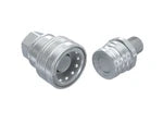 PFT1-08-08N-MJICBH | 1/2" Brake Nipple with 1/2" (3/4-16) male JIC Bulkhead threads - HTX Fluid Power