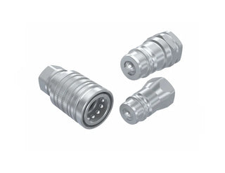PPS-08-08C | 1/2" Double Acting Coupling (Ball Style) x 1/2" NPT Female - HTX Fluid Power