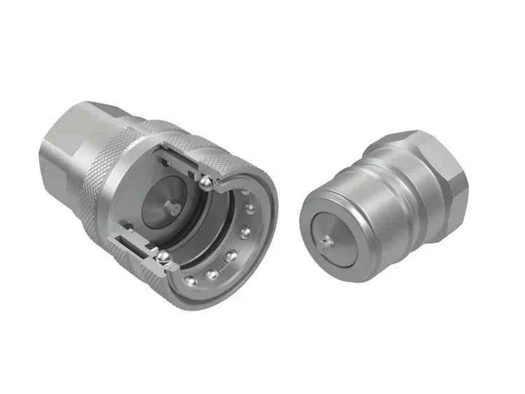 PTK-08-08N-NPT | Parker TEMA interchange nipple 1/2" body x 1/2" female NPT threads - Connect under Pressure..