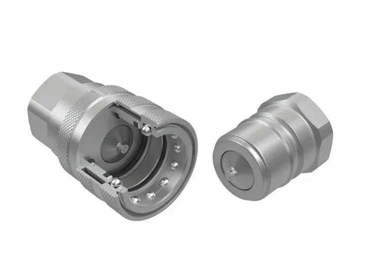 PTK-12-12C-NPT | Parker TEMA interchange coupling 3/4" body x 3/4" female NPT threads - Connect under Pressure..