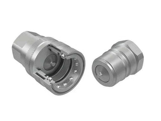 PTK-08-08C-NPT | Parker TEMA interchange coupling 1/2" body x 1/2" female NPT threads - Connect under Pressure - HTX Fluid Power
