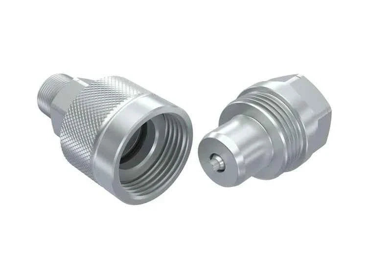PVP-04-04C | 1/4" Coupling (Poppet Style) x 1/4" NPT Male