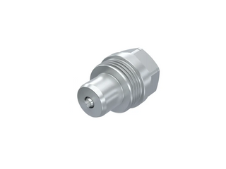 PVP-04-04N | 1/4" Nipple (Poppet Style) x 1/4" NPT Male