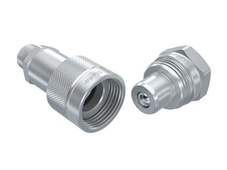 PVS-04-02C-NPT | 1/4" Coupling x 1/8" NPT Male - HTX Fluid Power
