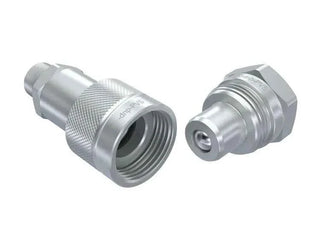 PVS-04-04N | 1/4" Nipple with 1/4" NPTF - HTX Fluid Power