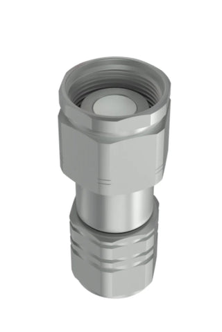 PVT4-SS-04-04N-NPT | 1/4" Screw-Type, Flat face connect under pressure nipples with 1/4" Female NPT, 316 Stainless Steel; PVTX.0606.013