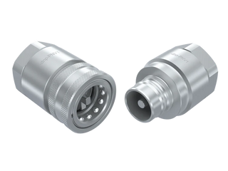 TNV-04-04-C | 1/4" Coupler w/ Fem NPT - HTX Fluid Power