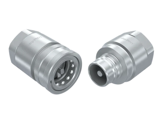 TNV-24-24 C | TNV 1-1/2" Coupling Body X 1-1/2" NPT Threads - HTX Fluid Power