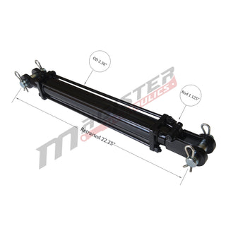 TRC 2x12 | 2" bore x 12" stroke tie rod hydraulic cylinder - HTX Fluid Power