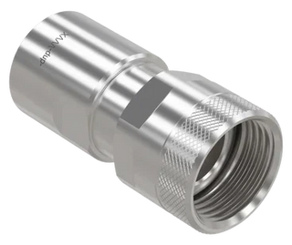 VVS-SS-04-04C | 1/4" High pressure Screw Type Coupling with 1/4" NPT Female, 316SS. - HTX Fluid Power