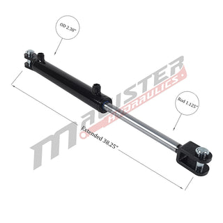 WBC 2x14 | 2" bore x 14" stroke ag clevis hydraulic cylinder