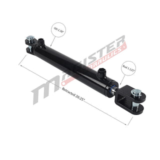 WBC 2x8 ASAE | 2" bore x 8" ASAE stroke ag clevis hydraulic cylinder - HTX Fluid Power