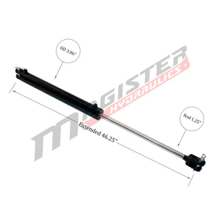 WBC 3.5x18 | 3.5" bore x 18" stroke ag clevis hydraulic cylinder