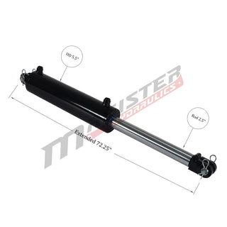 WCL 5x30 | 5" bore x 30" stroke clevis hydraulic cylinder