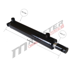 WPE 2.5x30 | 2.5" bore x 30" stroke pin eye hydraulic cylinder - HTX Fluid Power