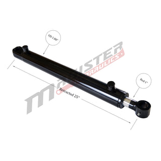 WTG 1.5x16 | 1.5" bore x 16" stroke tang hydraulic cylinder - HTX Fluid Power