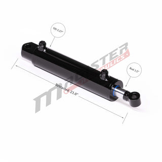 WTG 3x12 | 3" bore x 12" stroke tang hydraulic cylinder - HTX Fluid Power