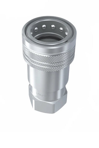 ANV-04-04C-NPT | ISO A 1/4" Coupling Body X 1/4" Female NPT Threads - HTX Fluid Power