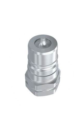 ANV-04-04N-NPT | ISO A 1/4" Nipple Body X 1/4" Female NPT Threads - HTX Fluid Power