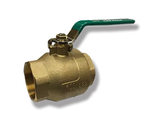 BFT6C1000F | 1" 150 SWP/600 WOG, Thrd, FP, 2PC, Brass Ball Valve - HTX Fluid Power