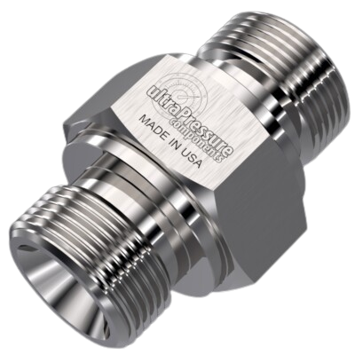 1/4" BSP Male (Ext) x 1/4" BSP Male (Ext), Stainless Steel - 30K psi