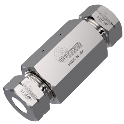 3/8" Female HP x 9/16" Female HP, Stainless Steel - 60K psi