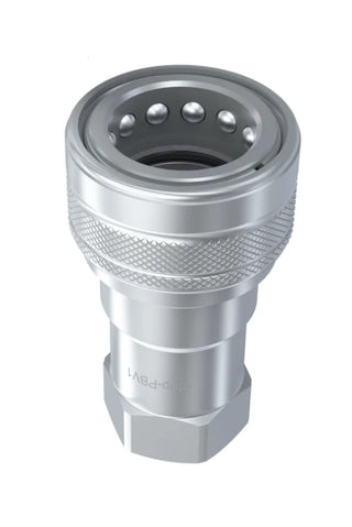 HNV-02-02C-NPT | 1/8" Coupler x 1/8" NPT - HTX Fluid Power