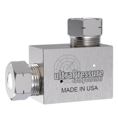 9/16" HP Elbow 90, Stainless Steel - 60K psi