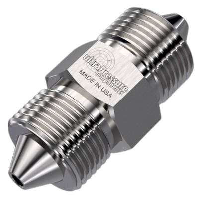 1/4" HP Male x 9/16" HP Male, Stainless Steel - 60K psi