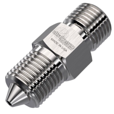 3/8" HP Male x 7/8" Type M Male, Stainless Steel - 40K psi
