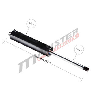 HTC 5x15.75 | 5" bore x 15.75" stroke Dump Hoist Hydraulic Cylinder