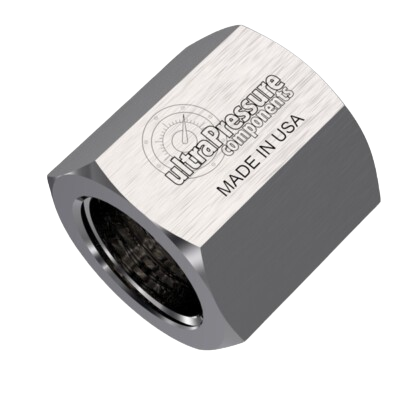 5/8" JIC Cap, Stainless Steel - 10K psi